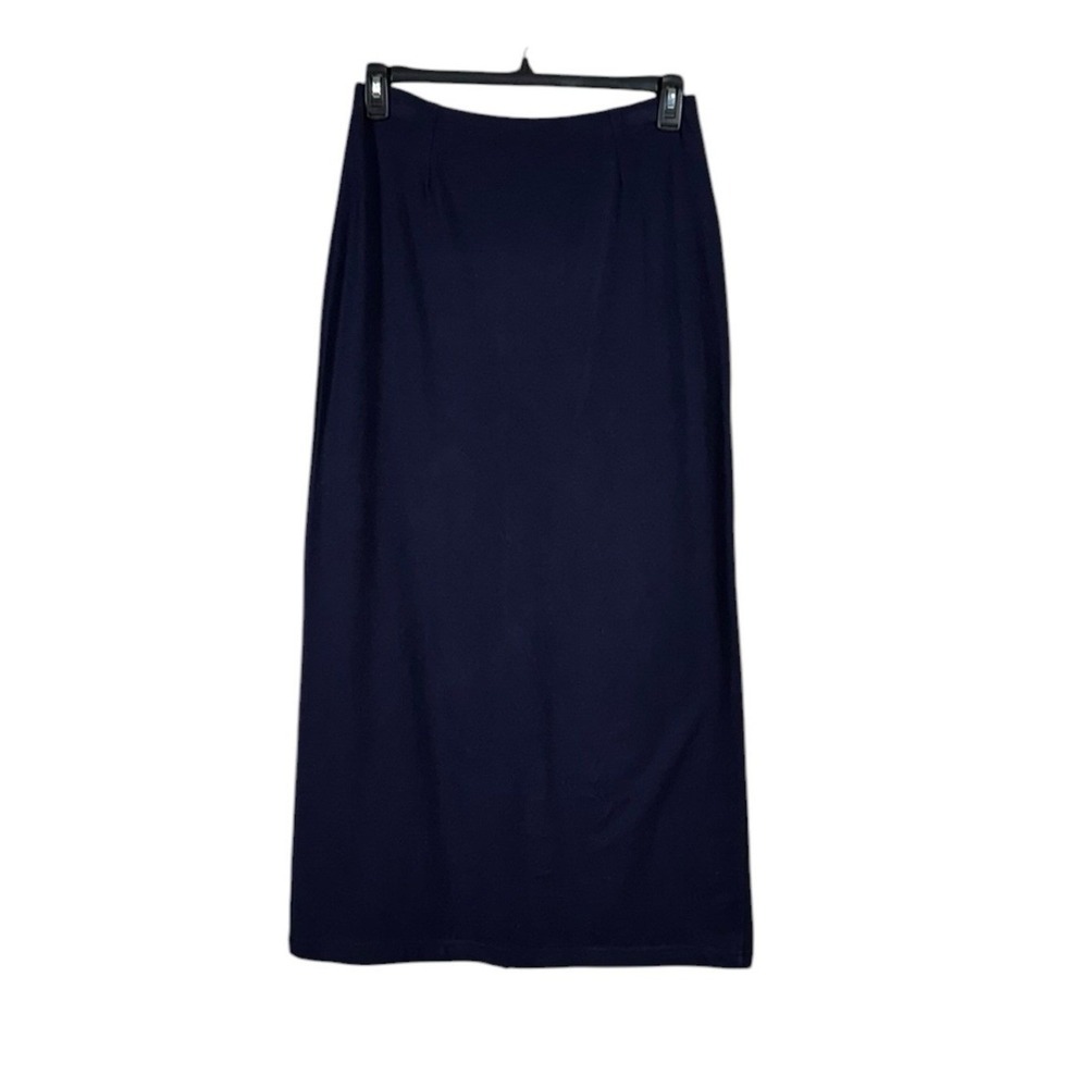 Ralph Lauren LRL Maxi Skirt Medium Minimalist Capsule Staple Old Money Preppy - Picture 2 of 6